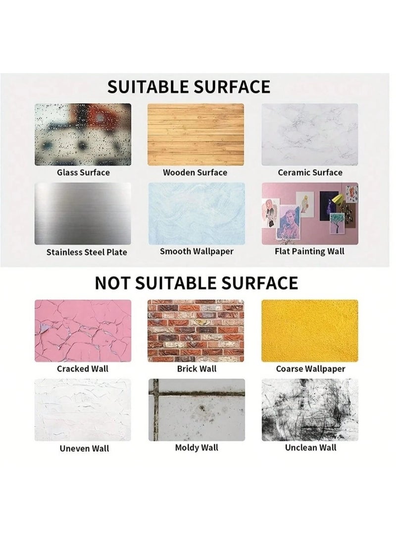 32 قطعة ملصقات حائط مرآة بشكل نجوم و هلال، مصنوعة من مادة أكريليك بسمك 1 مم، للديكور المنزلي، باللون الذهبي لزينة رمضان - Image 4